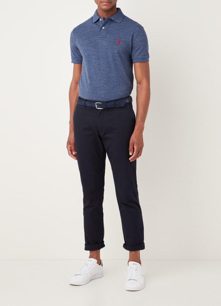 Polo Ralph Lauren Custom slim fit com bordado do logotipo