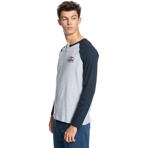 HERREN T-SHIRT HENLEYLS M KTTP