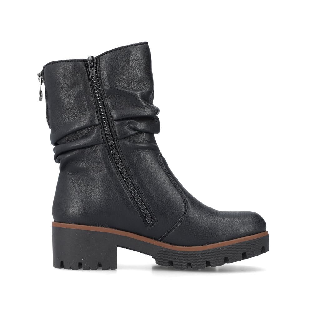 RIEKER Winterstiefel schwarz
