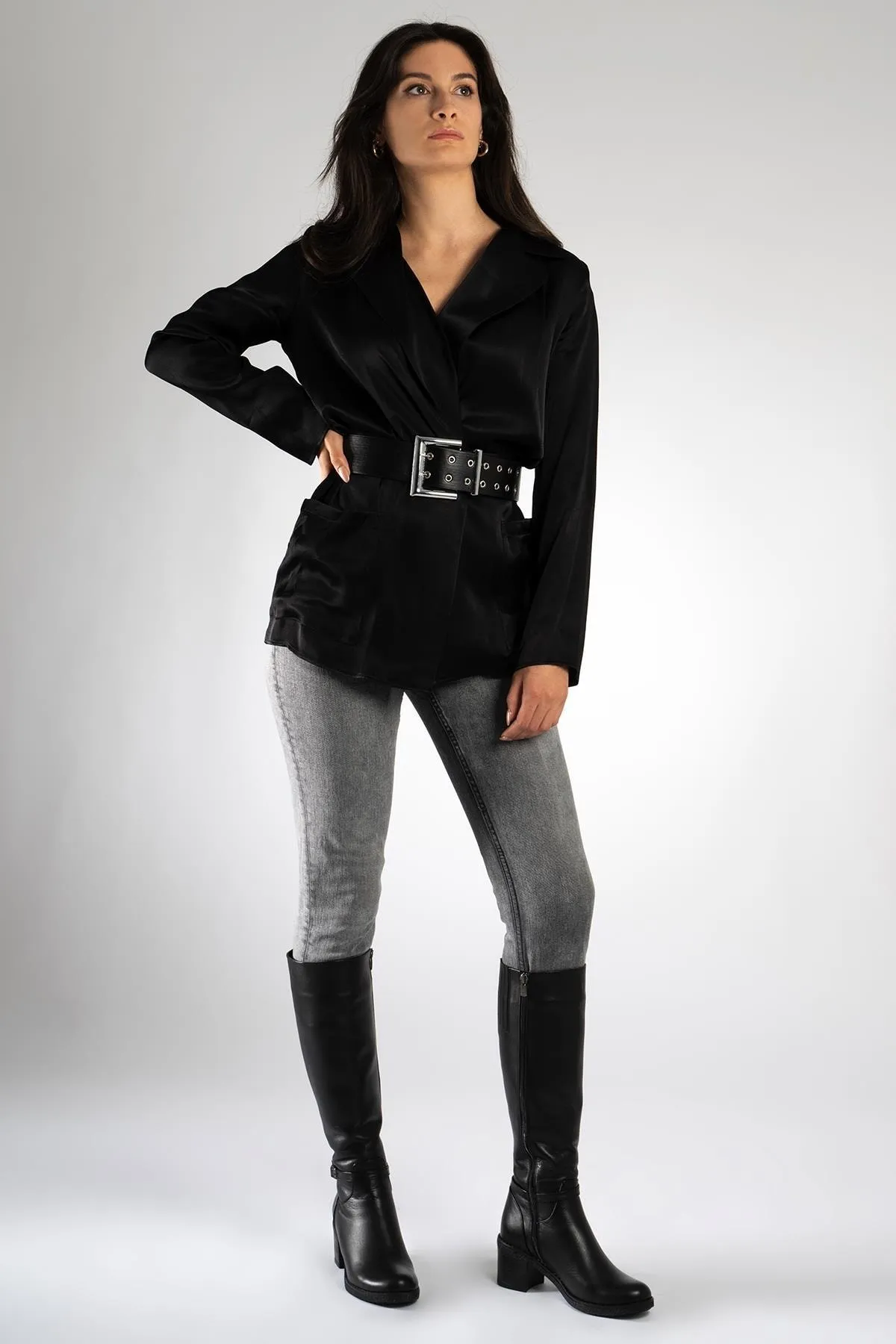 CZ London  Stiefel - Schwarz - Blockabsatz