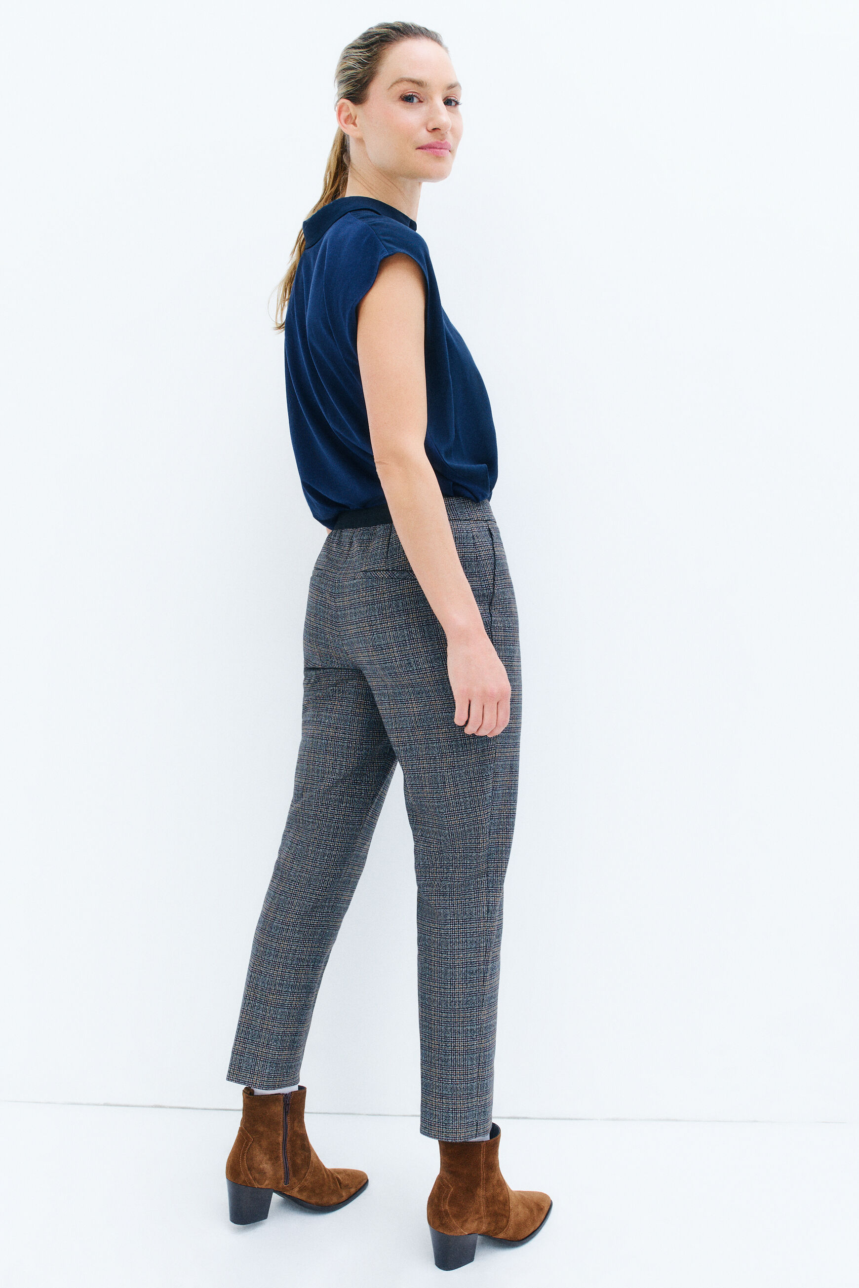 pantalon sidiki bordeaux femme