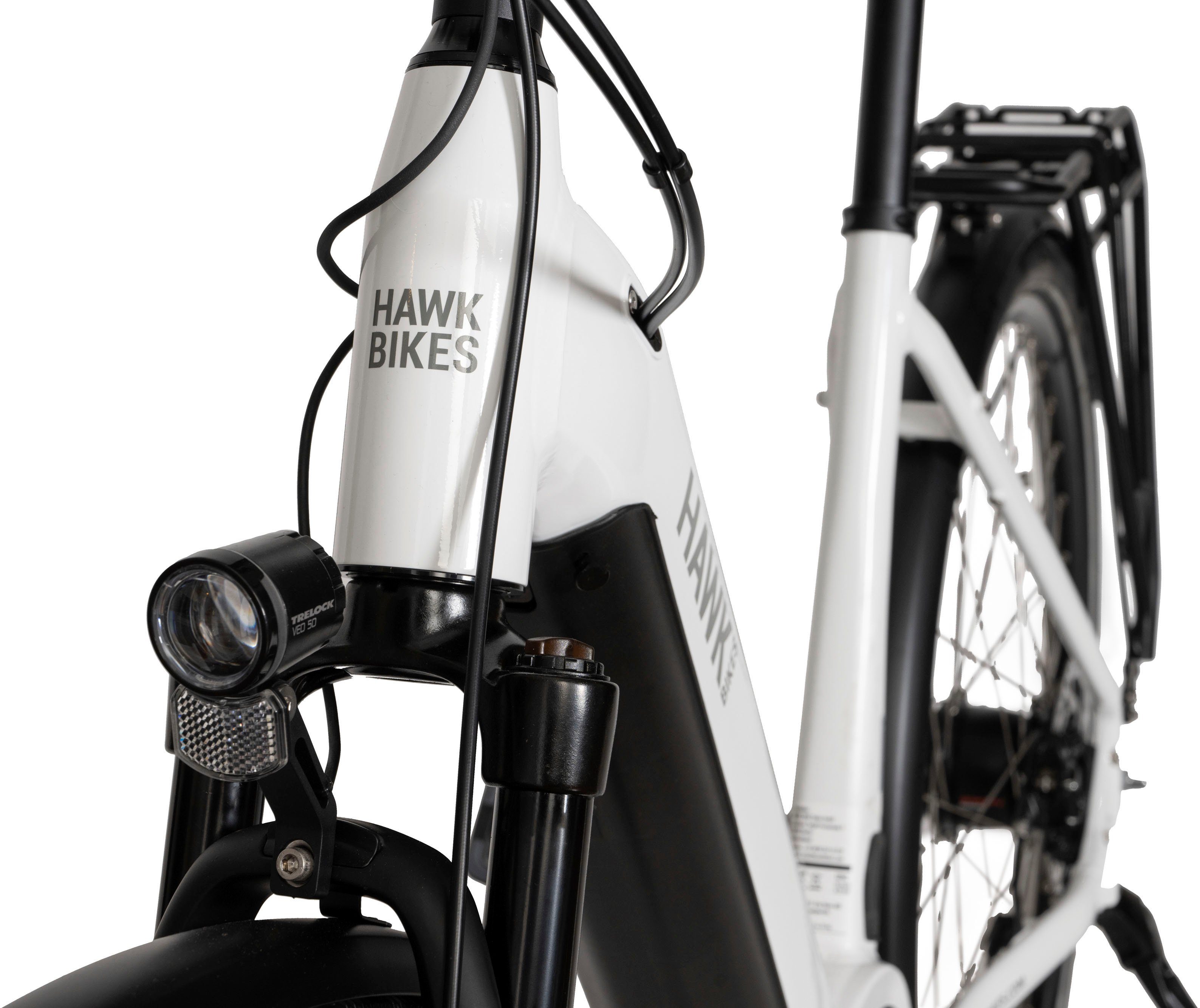 HAWK Bikes Cityrad Wave 400, 8 Gang Shimano, Nabenschaltung