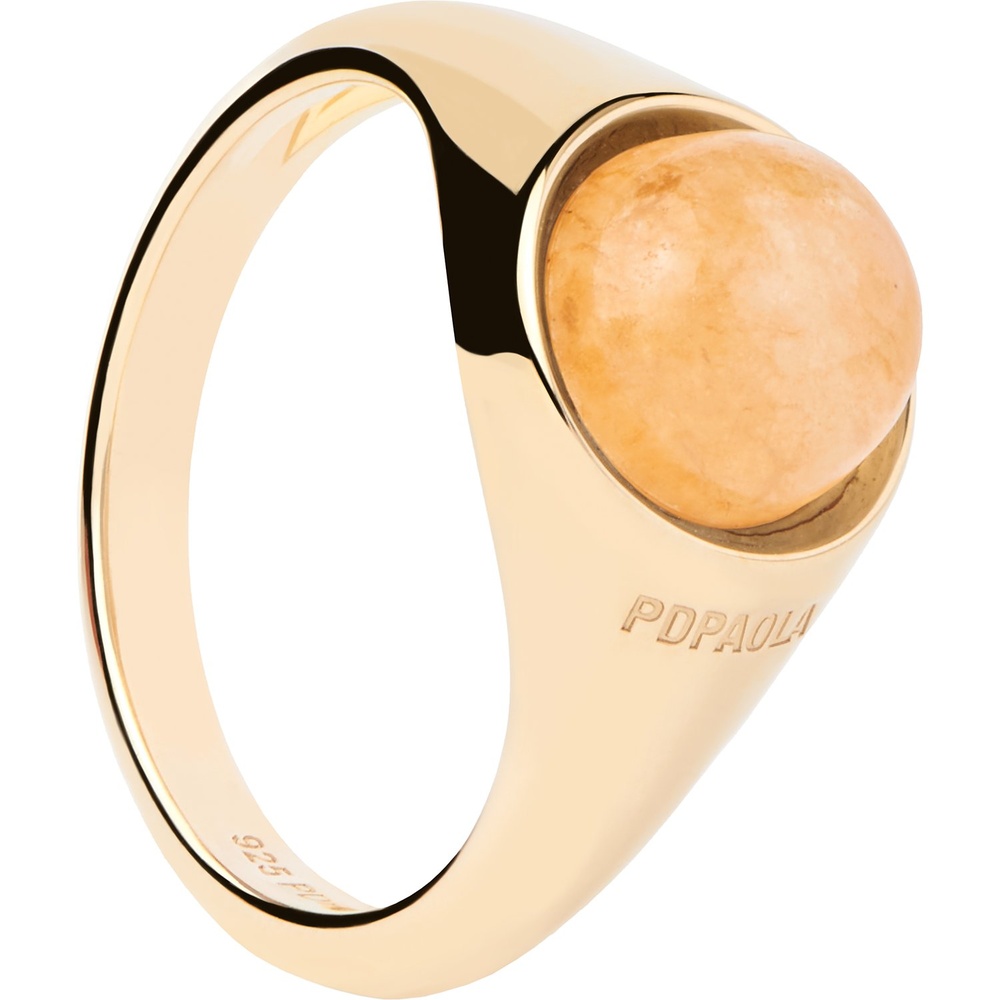 P D Paola Bague pour femme 925 Argent jaune Bague