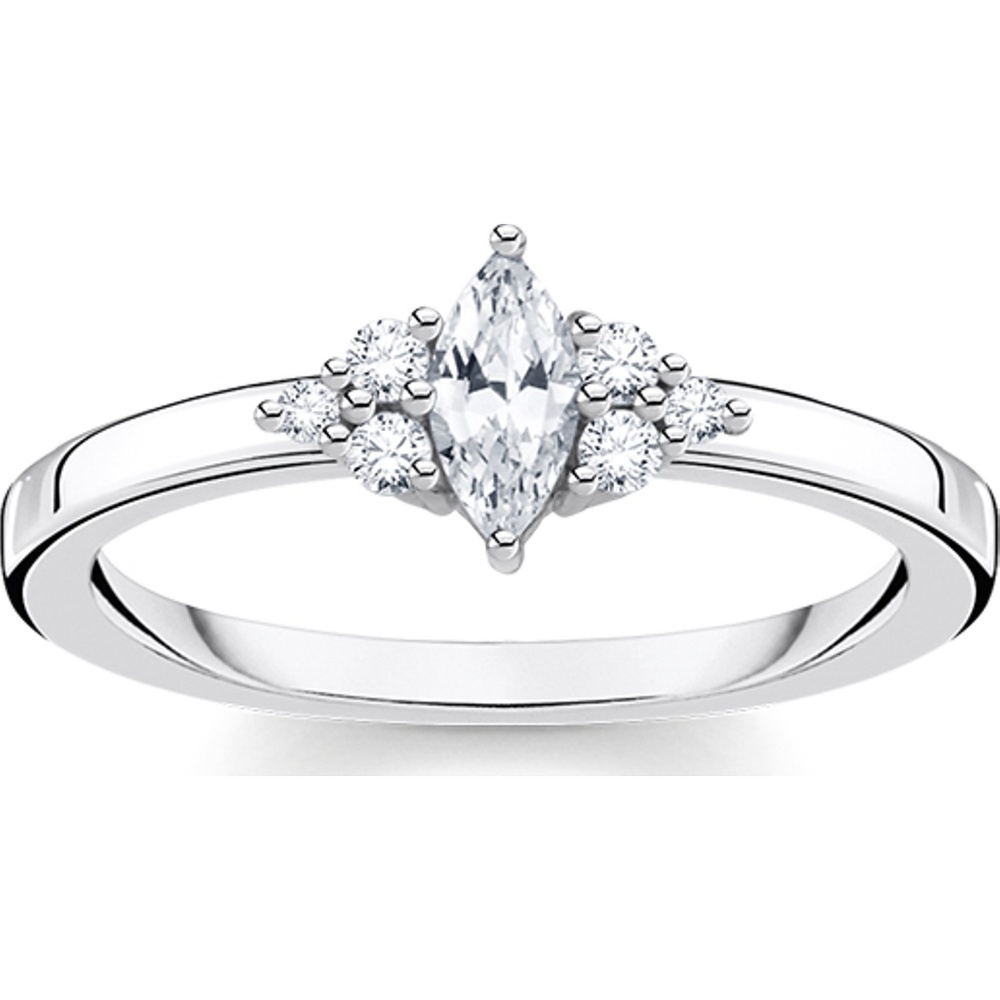 Thomas Sabo Bague pour femme 925 Argent argent Bague