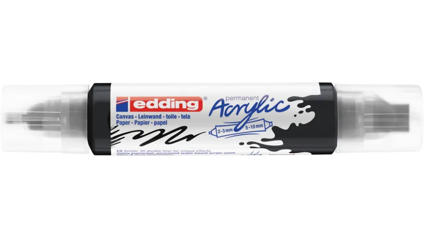 edding Double Liner 3D  schwarz schwarz