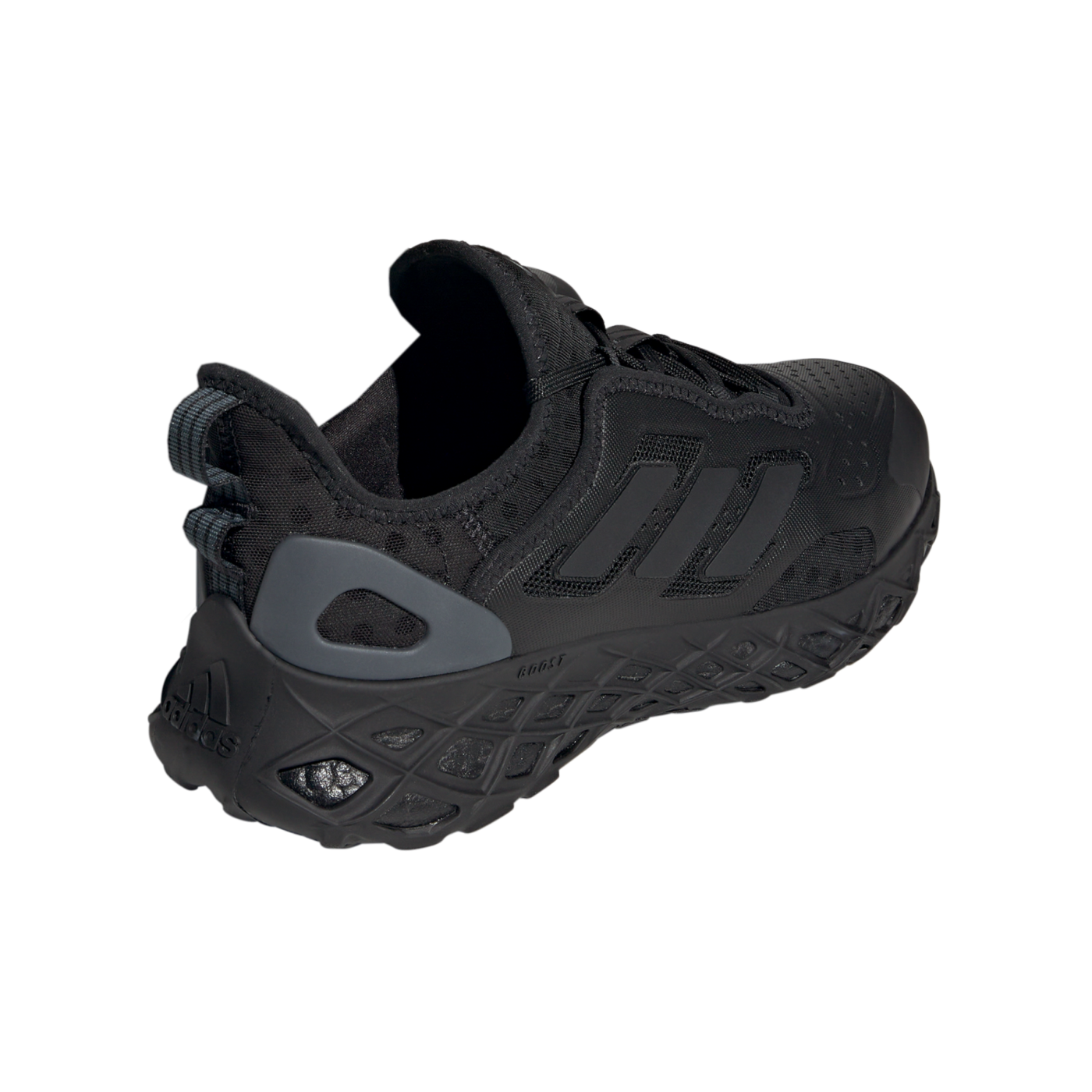 adidas Web Boost Schwarz Blau Laufschuh