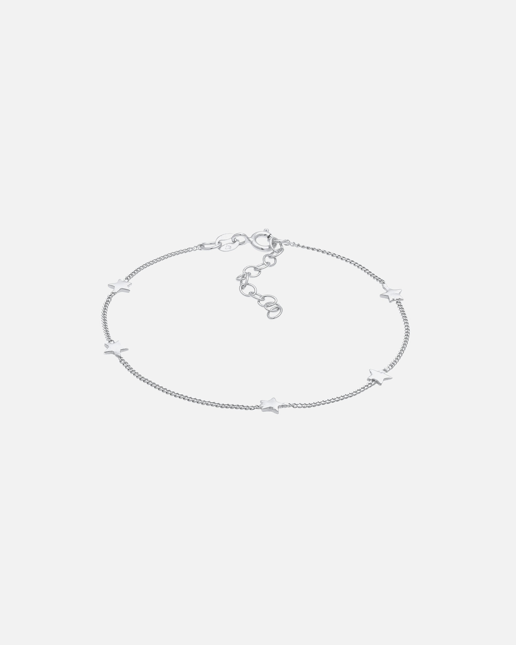 Elli Women's Astro Look Trend Adjustable Sidewalk Chain in 925 Sterling Silver