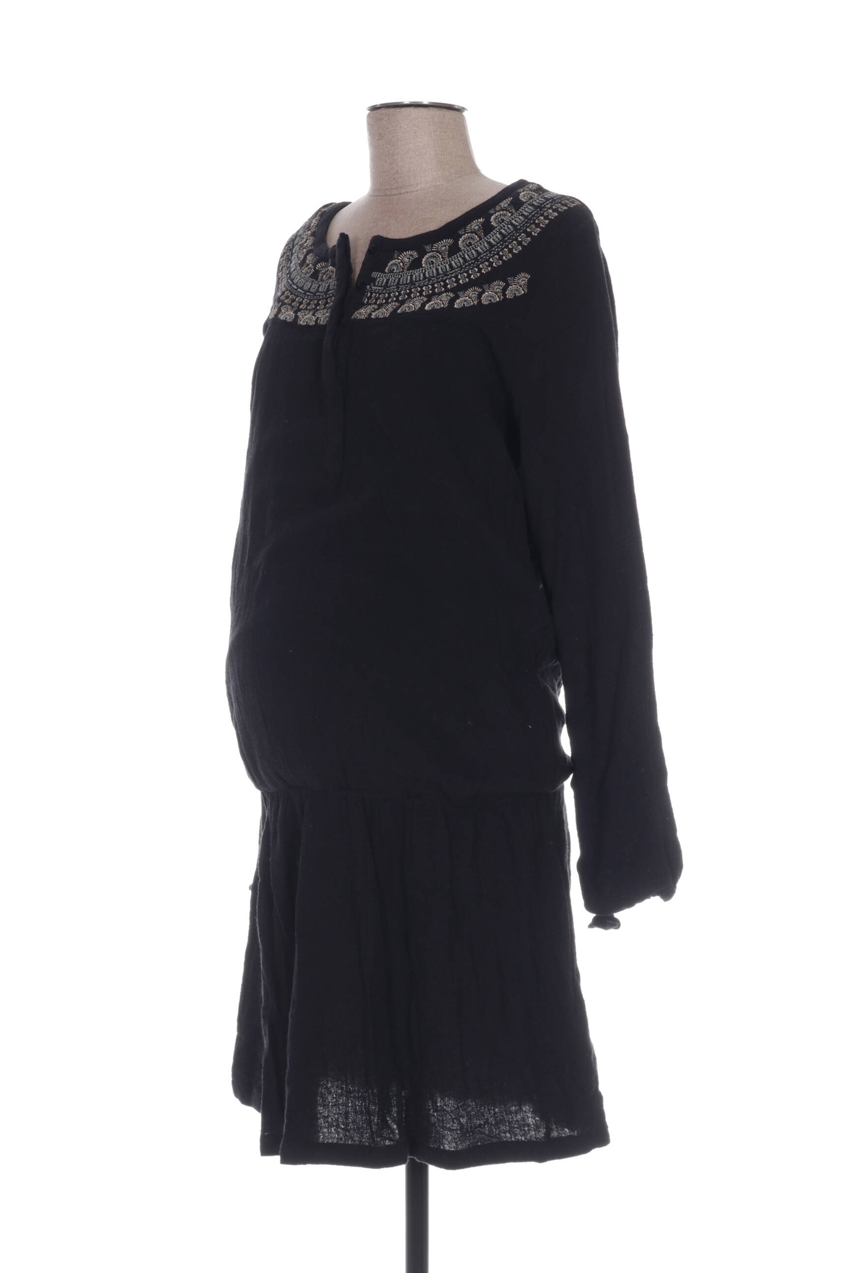 Colline Robes Maternite Femme couleur noir