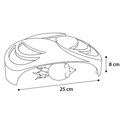 Flamingo Elektronisches Katzenspielzeug Helico