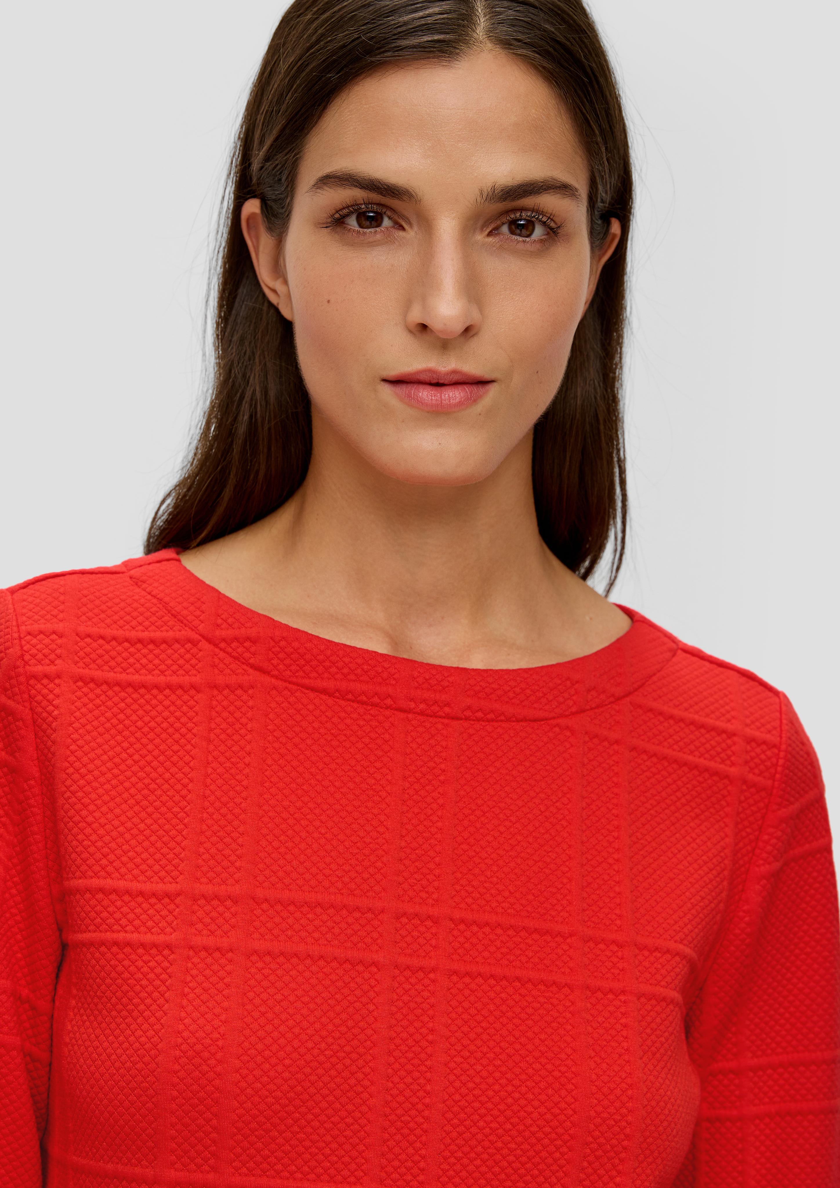 Jacquard-Kleid mit Viskose  2143031-3074