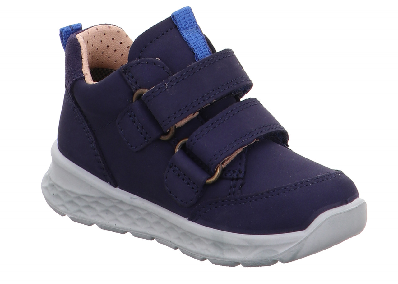BREEZE - Blau/Hellblau Sneaker low mit Klettverschluss