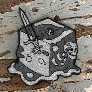 Black Ooze Embroidered Patch