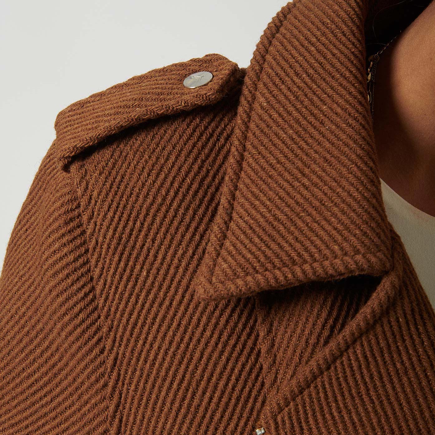 PILOU  Veste marron femme