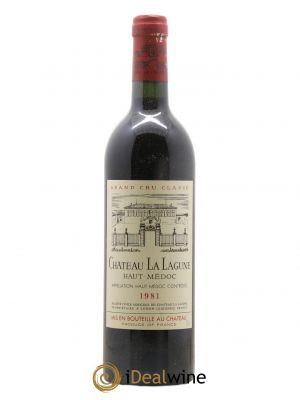 Château La Lagune 3ème Grand Cru Classé  1981 - Lot de 1 Bouteille