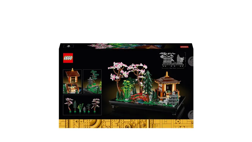 LEGO Icons 10315 Garten der Stille, Botanical-Garten-Set mit Lotusblumen