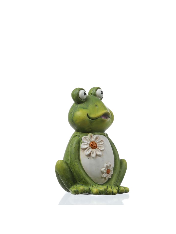 MARELIDA Gartenfigur Frosch Freddi Tierfigur für Beet Gartendeko H: 16cm grün günstig kaufen onesize