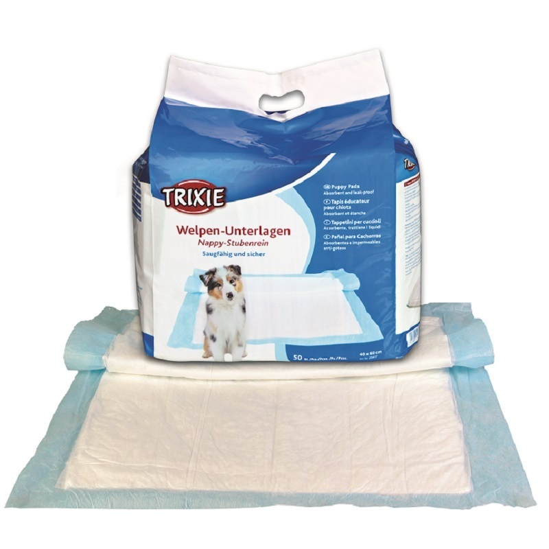 Trixie Windeln & Hygiene Trixie Welpen-Unterlage Nappy-Stubenrein 60x40cm - 50 Stk.