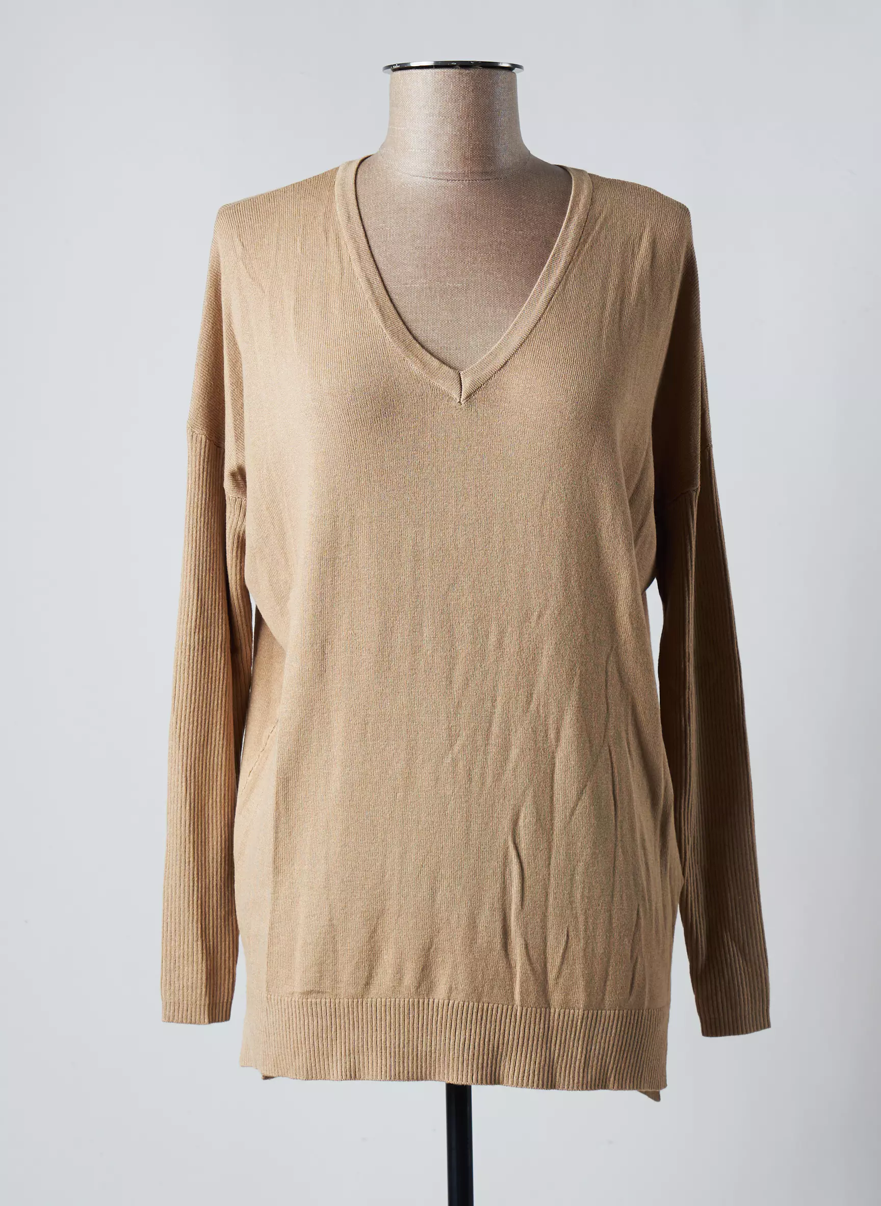 Kaffe Pulls Femme couleur beige