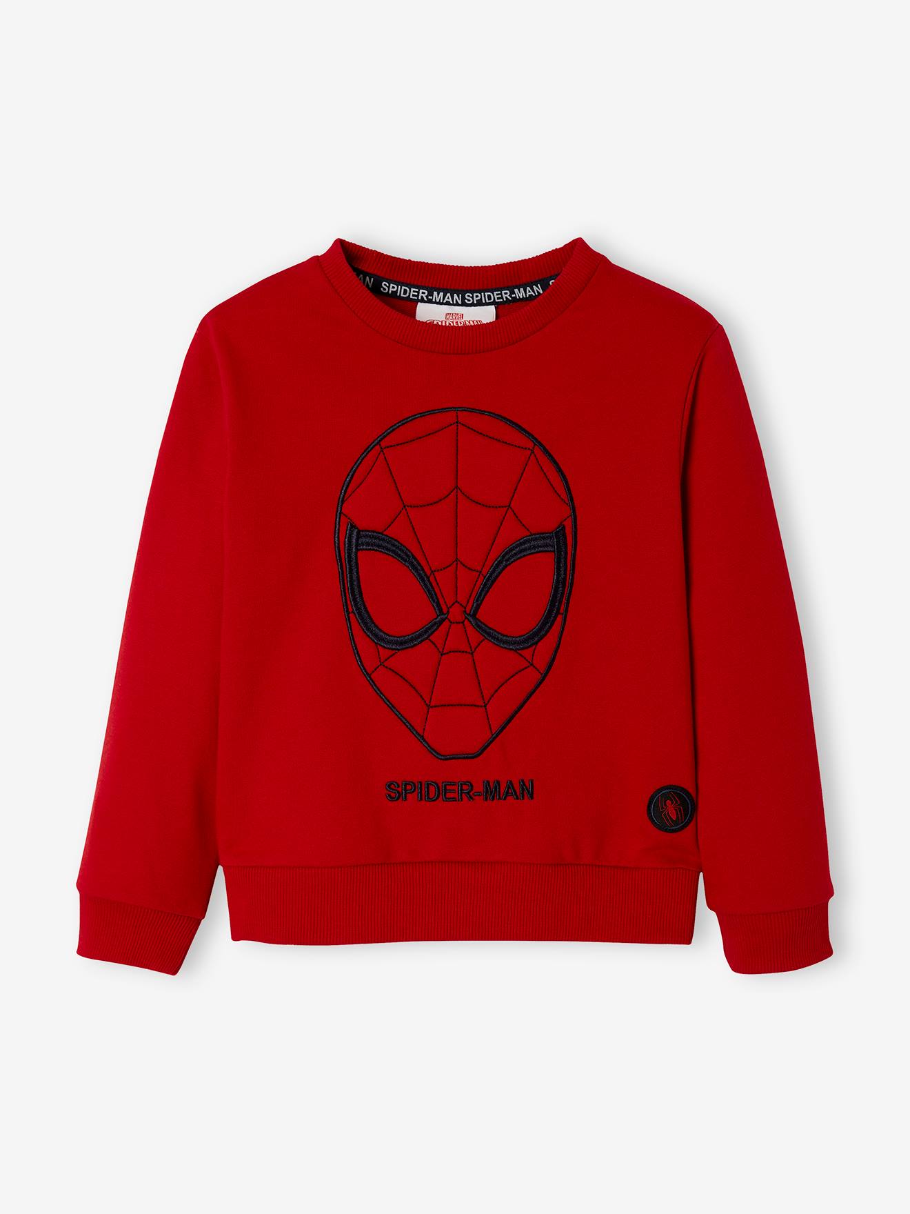 Sweat garçon en molleton Spiderman® rouge