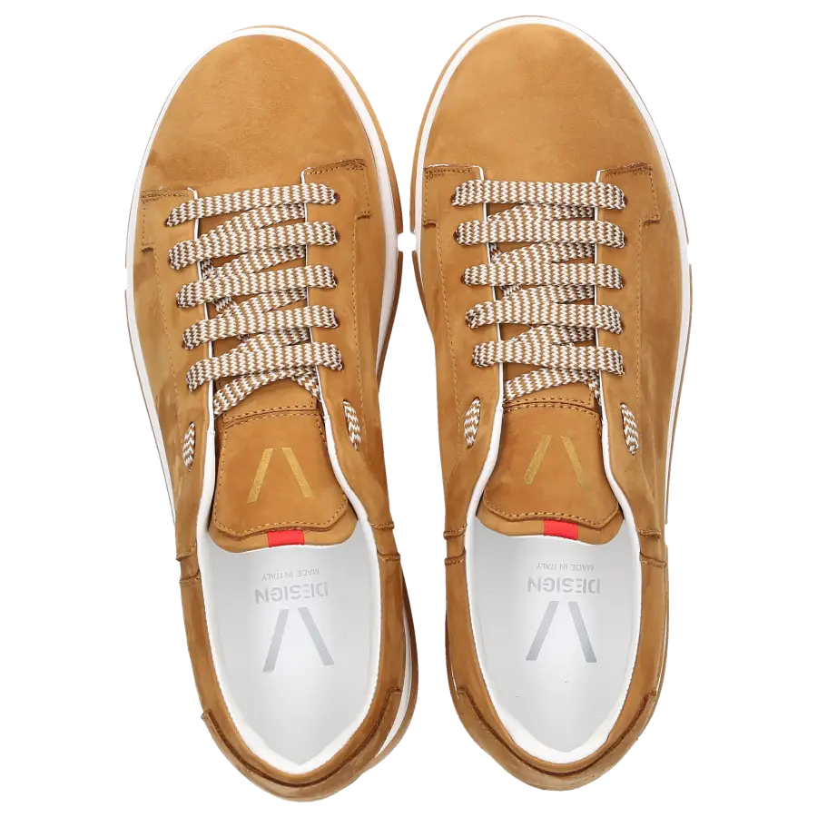 V Design - Sneaker low PRIME RADICAL Nubukleder - braun