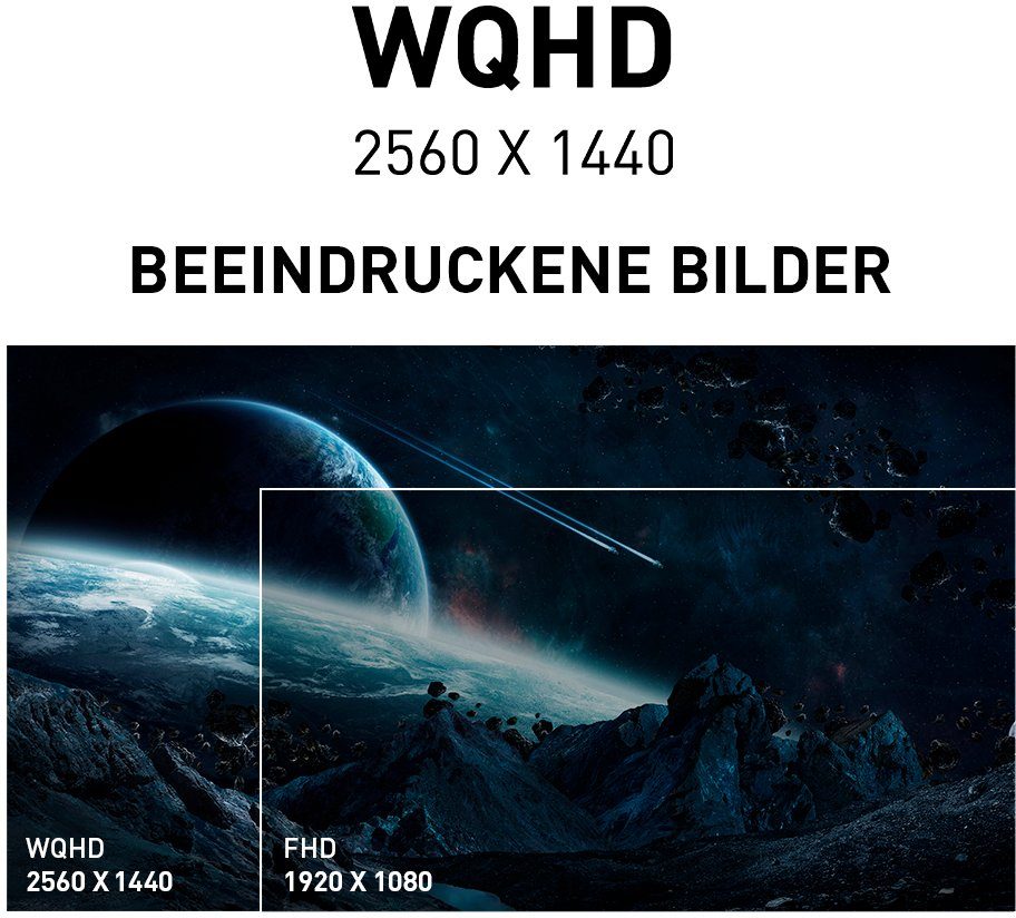 MSI Optix MAG274QRFDE-QD Gaming-LED-Monitor (69 cm/27 