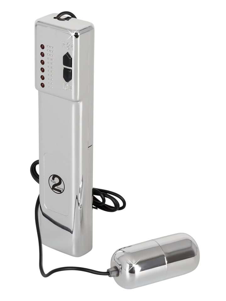 You2Toys Vibro-Ei Vibro-Ei in silber günstig kaufen 55 mm