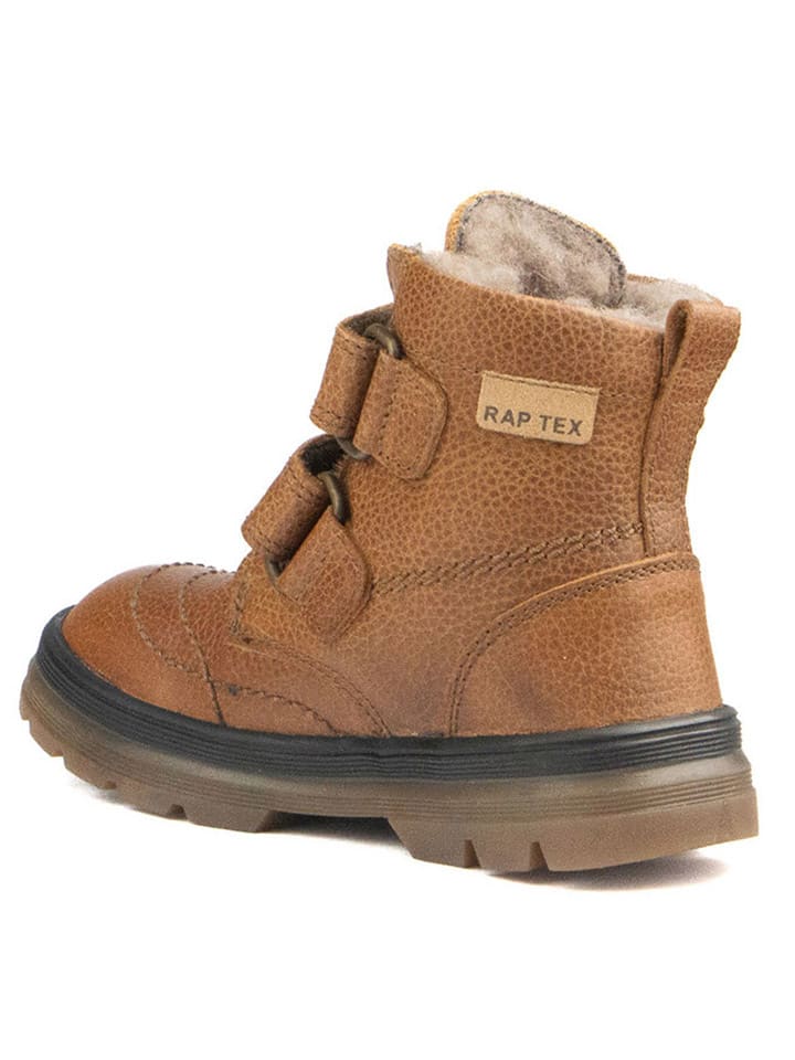 Rap Leder-Winterboots in Hellbraun günstig kaufen