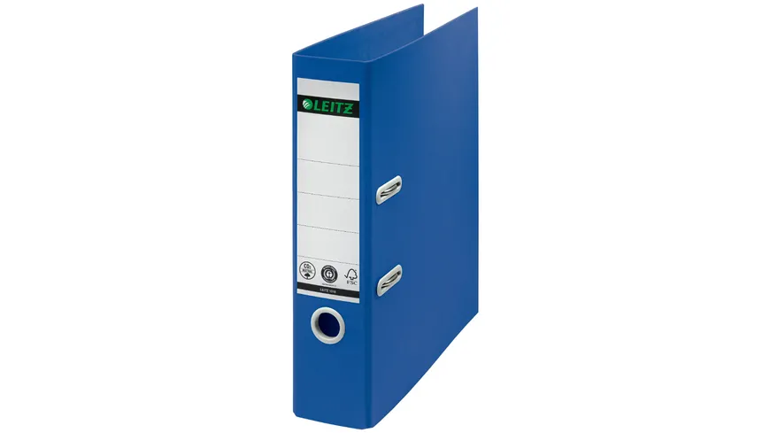 LEITZ Qualitäts-Ordner Recycle A4 breit blau blau