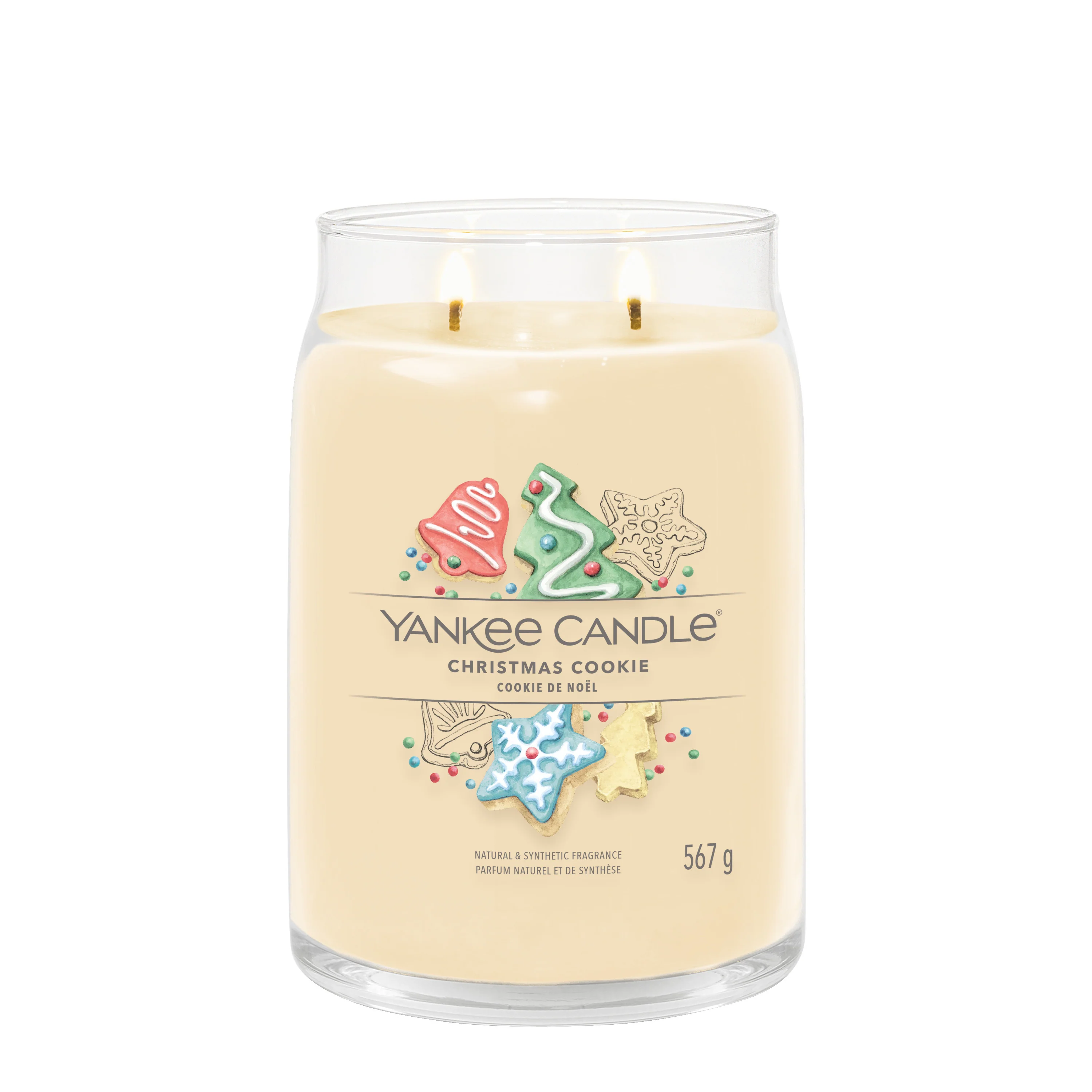 Vela aromática Signature Jar Candles Christmas Cookie - Vela perfumada