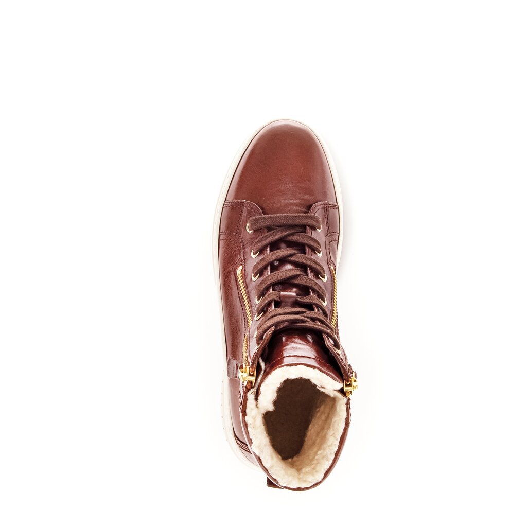 Gabor fashion Schnürstiefelette braun