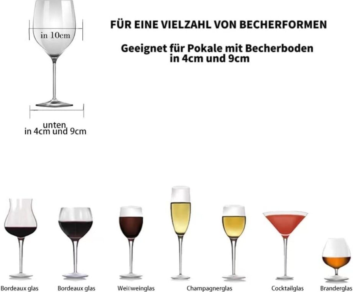 Runxizhou Gläserhalter Gläserhalterung für Weingläser Stielgläser (1 St)