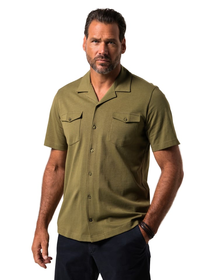 JP1880 Hemd in dunkles olive günstig kaufen