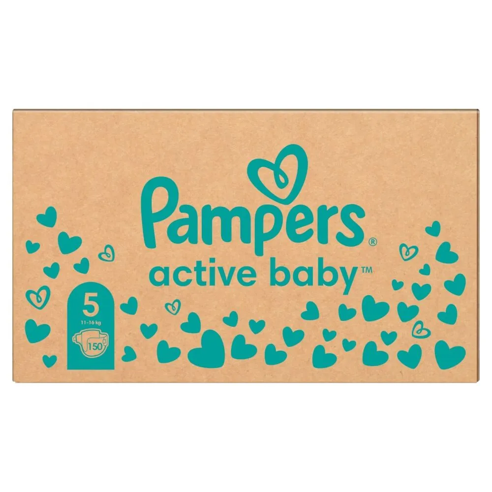 „Pampers Active Baby“ sauskelnės jaunimui