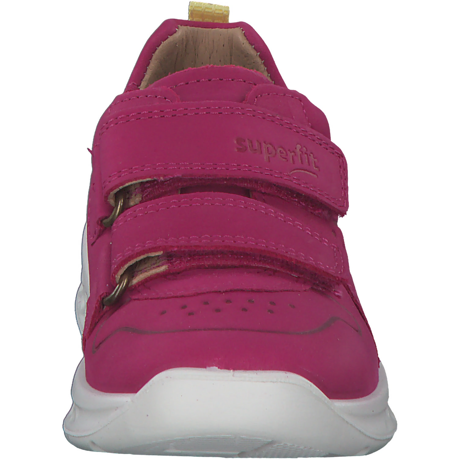 Superfit BREEZE 00365 W, Lauflernschuhe, Kinder, PINK/GELB