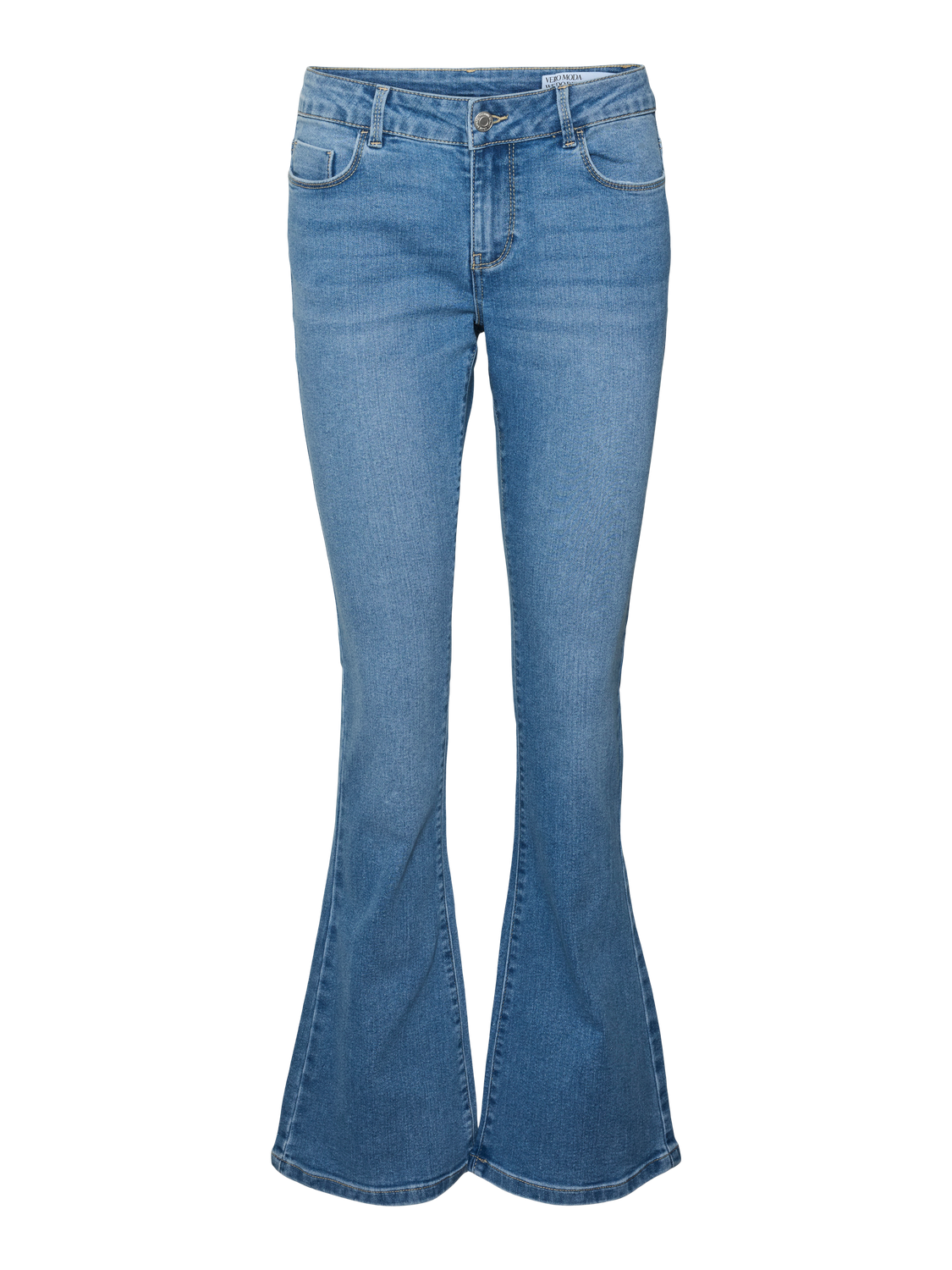 VMELLY Mid Rise Ausgestellt Jeans