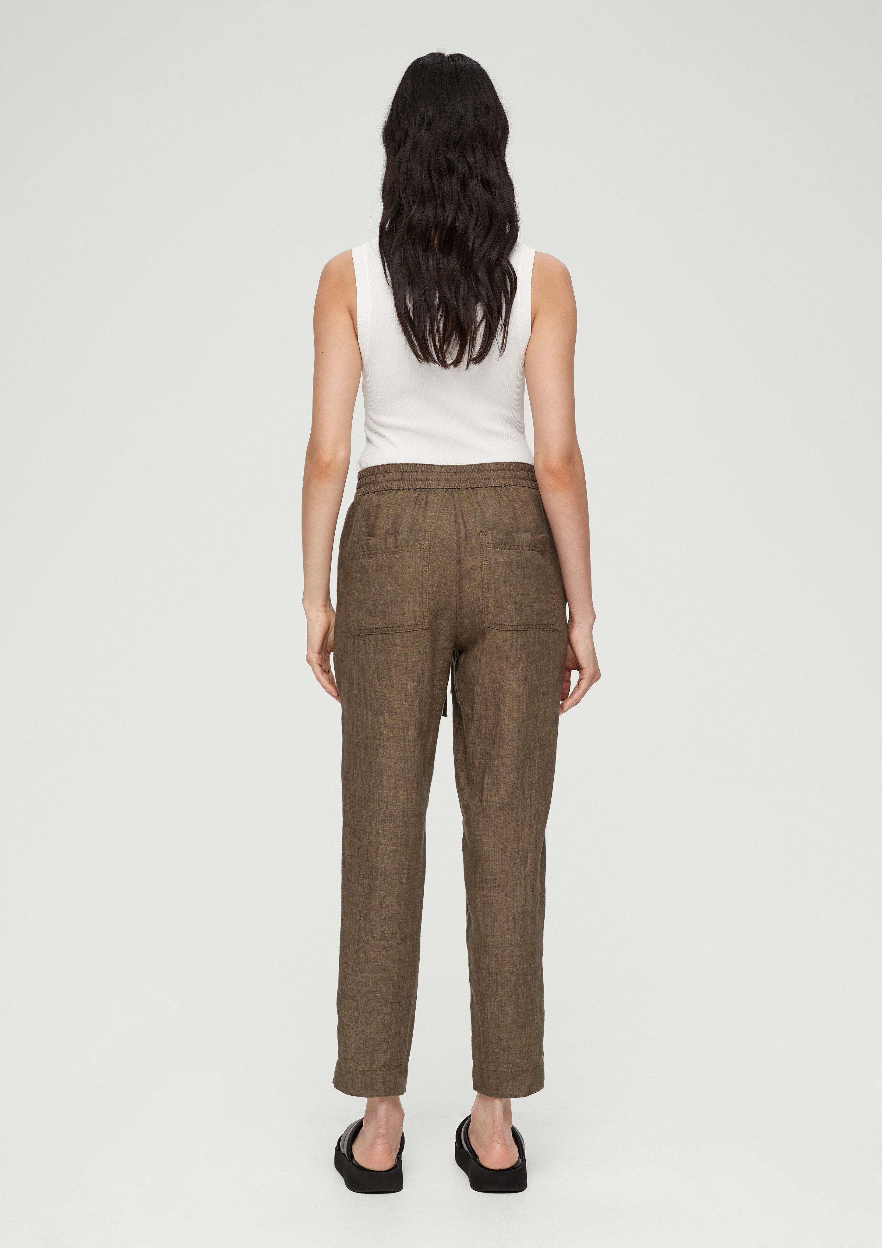 Relaxed: Jogpants aus Leinen  2130966-72W9