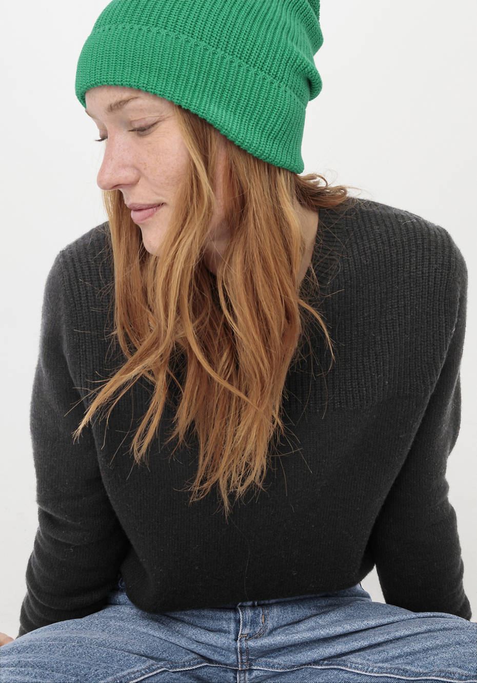 Unisex Strickmütze aus reiner Bio-Baumwolle