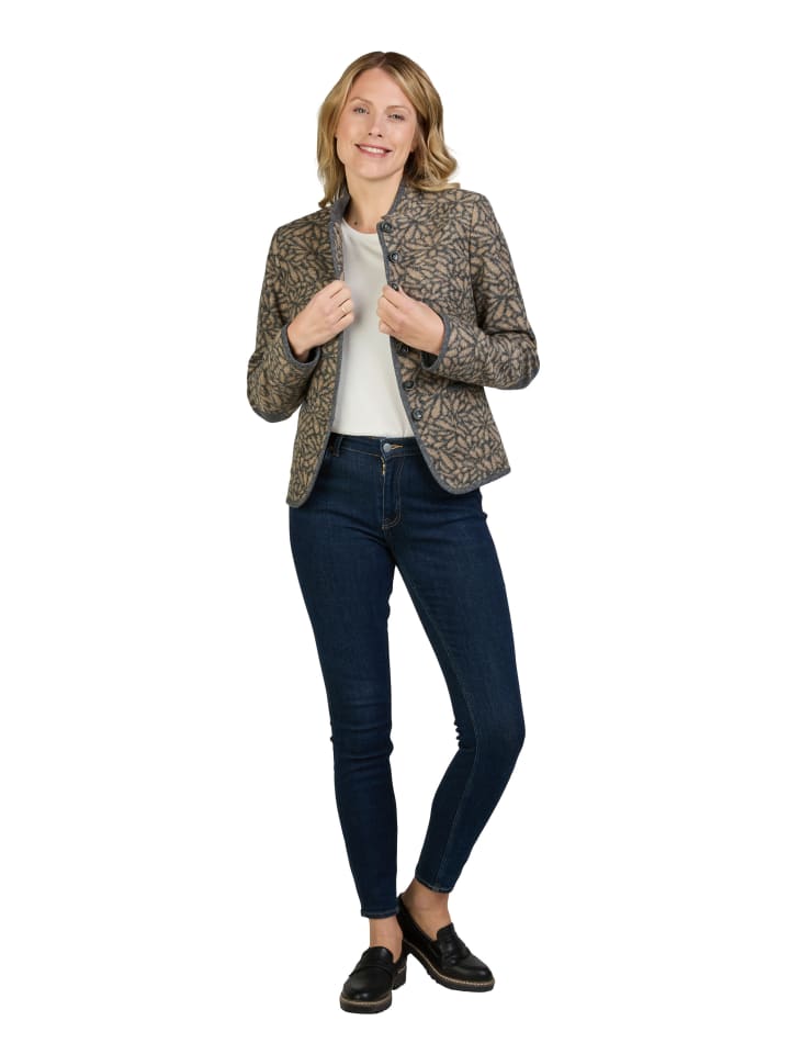 WHITE LABEL  Janker in beige-grau günstig kaufen