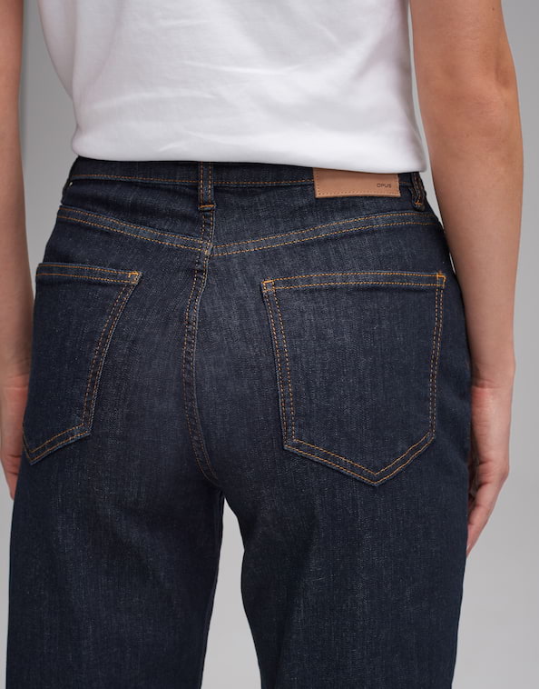 Wide Cropped Jeans Momito