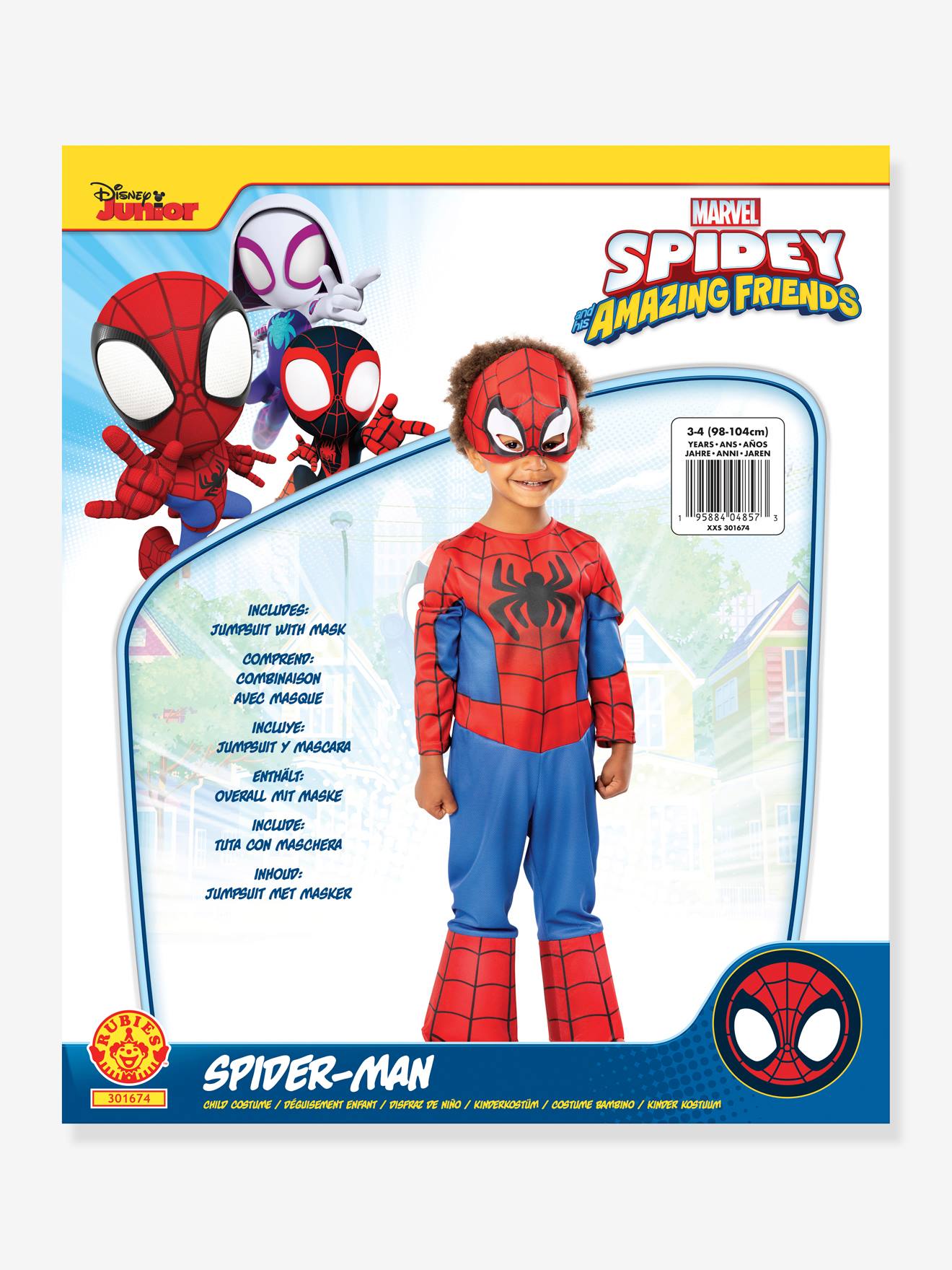 Déguisement classique Spidey&AF