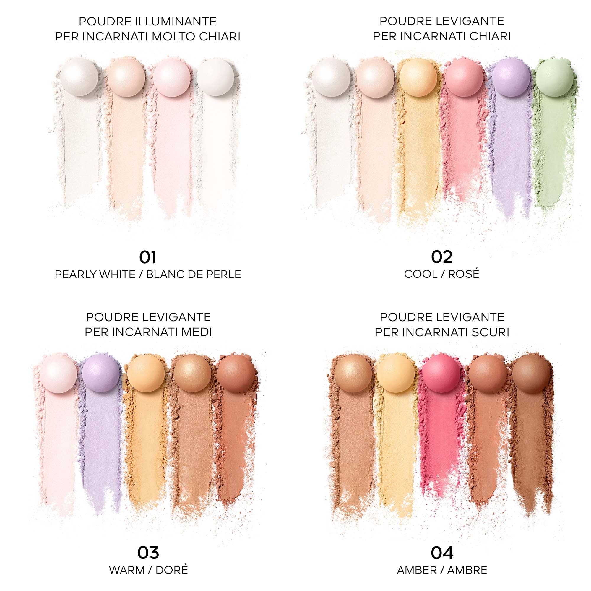 Pudră liberă Face Météorites Radiance-Revealing Pearls - Pudră liberă, iluminatoare și iluminatoare