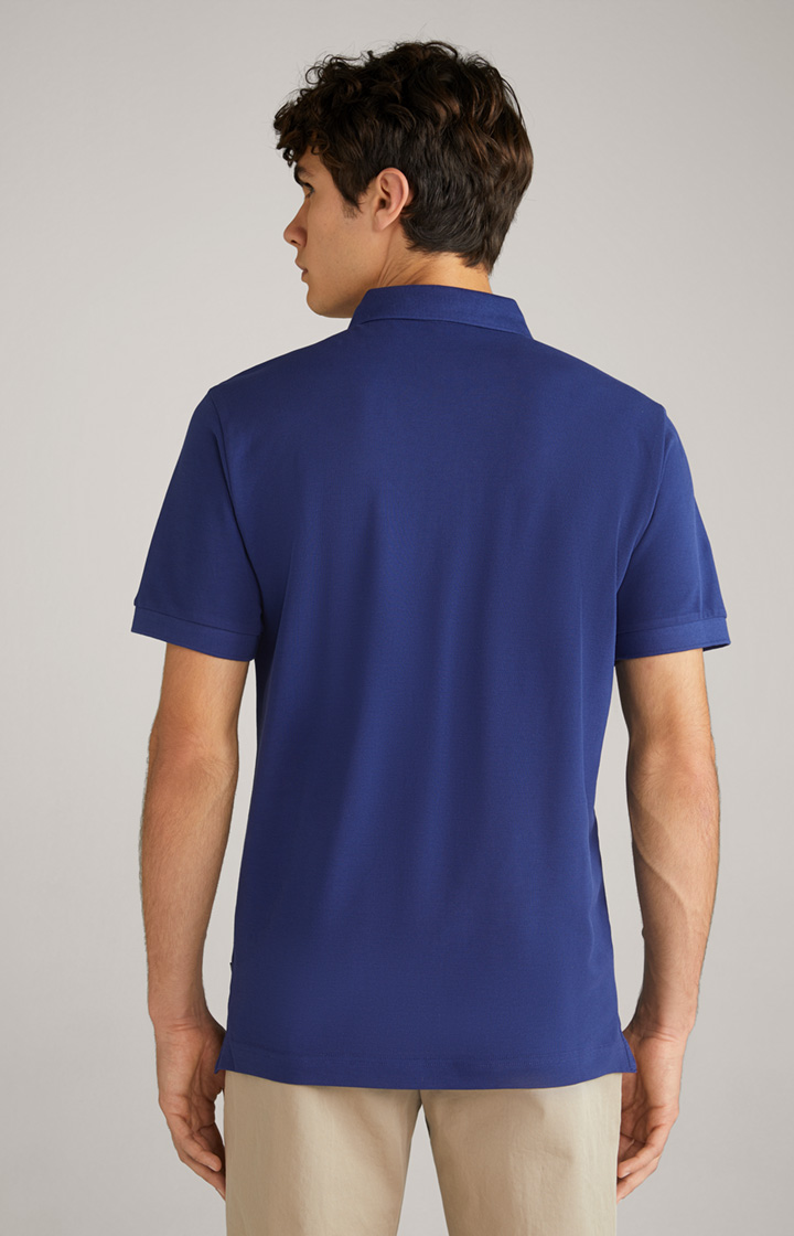 Baumwoll-Poloshirt Primus in Navy