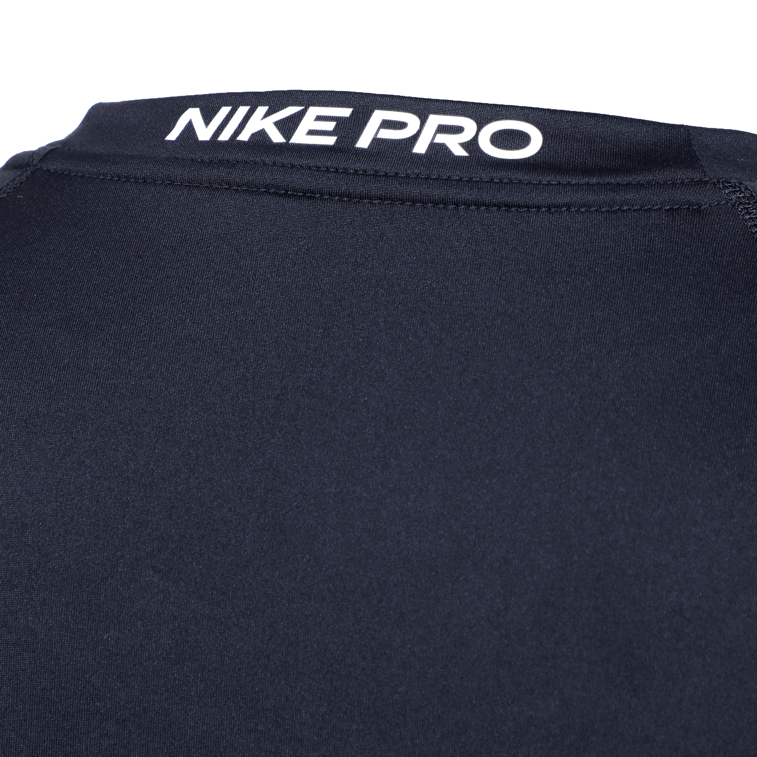 Dri-Fit Pro Tight Fitness T-Shirt Herren - Dunkelblau, Weiß