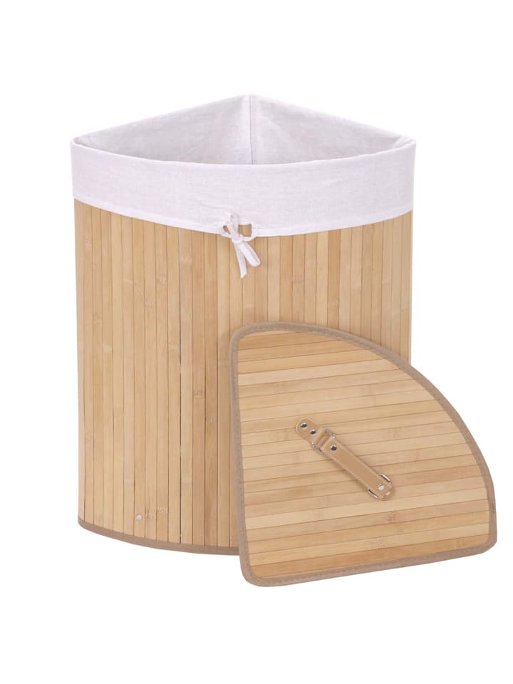MCW Eckwäschekorb C21, Naturfarben günstig kaufen onesize