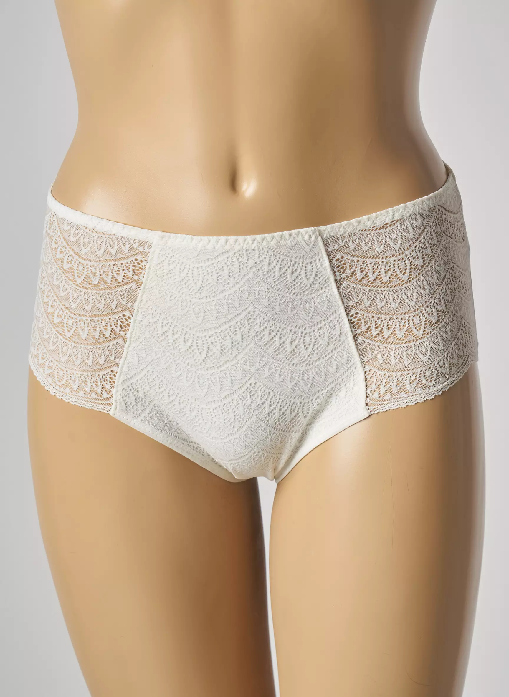 Simone Perele Culottes Hautes Femme couleur beige