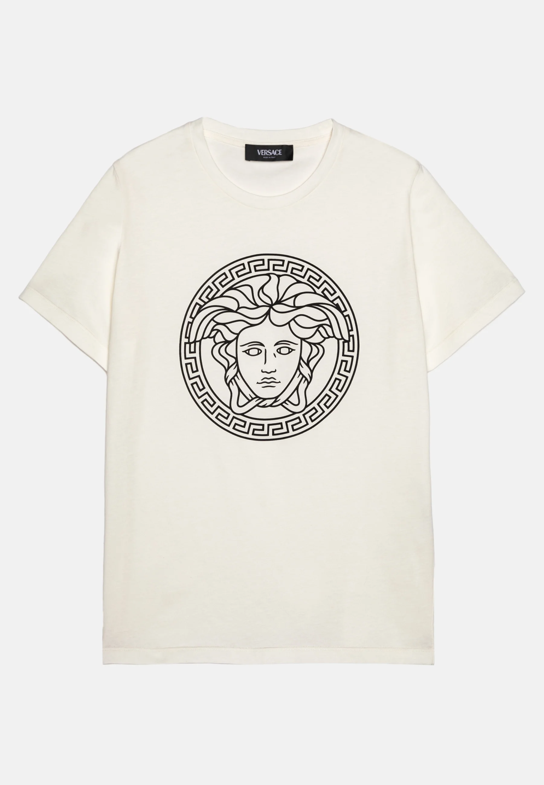 Versace MEDUSA GRECA PRINT UNISEX - Camiseta estampada