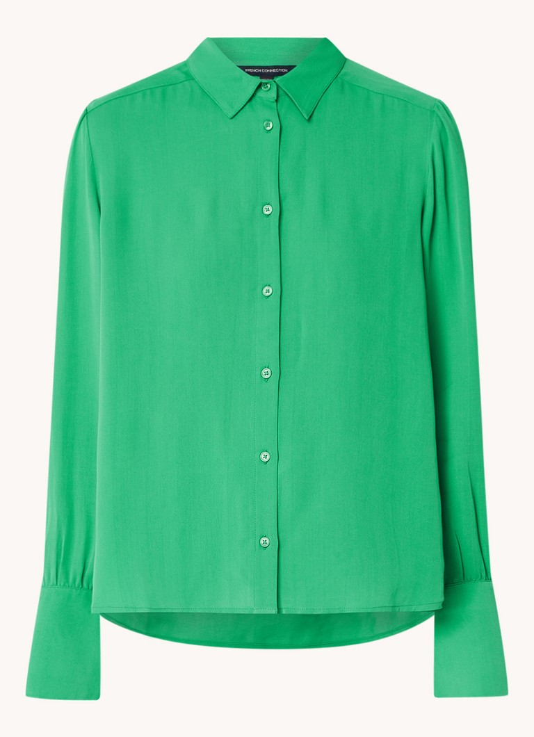 French Connection  Cecile blouse met trompetmouw