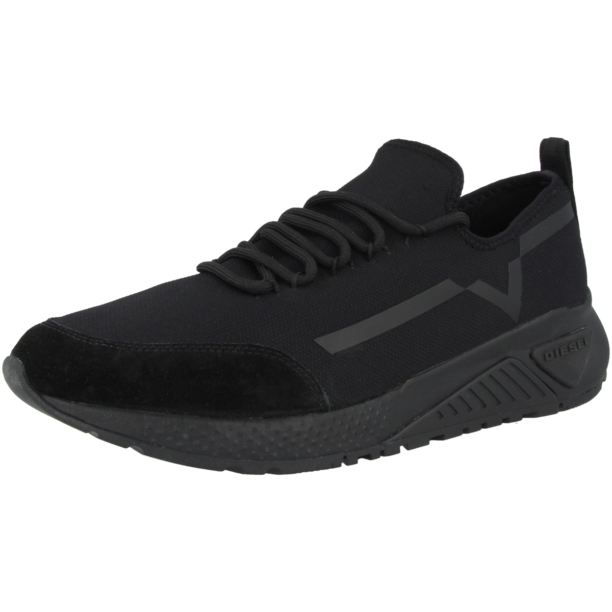Diesel S-KBY Stripe Sneaker low schwarz