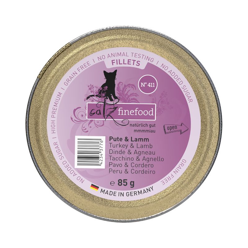 Probierpaket catz finefood Fillets 6 x 85 g