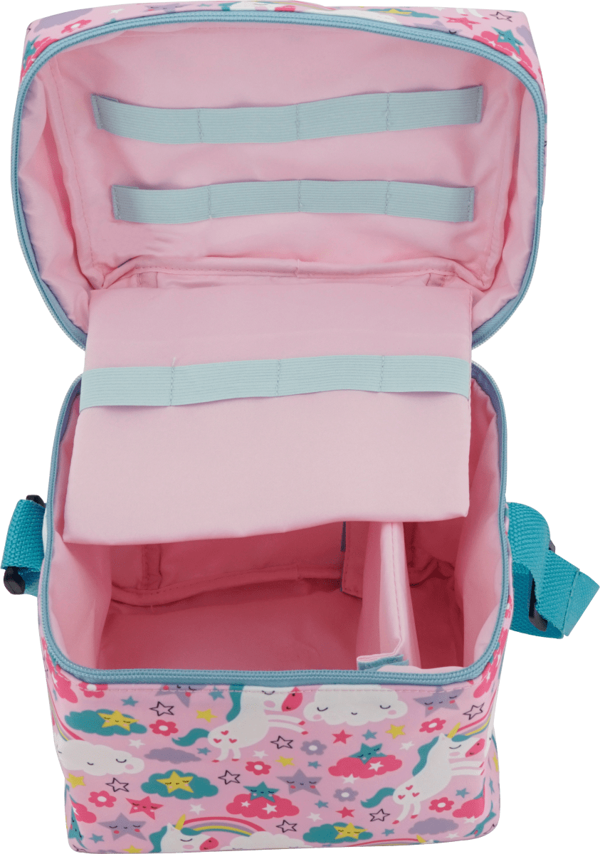 Kindertasche rosa Einhorn und Wolken, 1 St